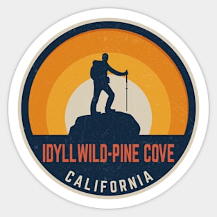 Idyllwild-Pine Cove California Hiking Sticker